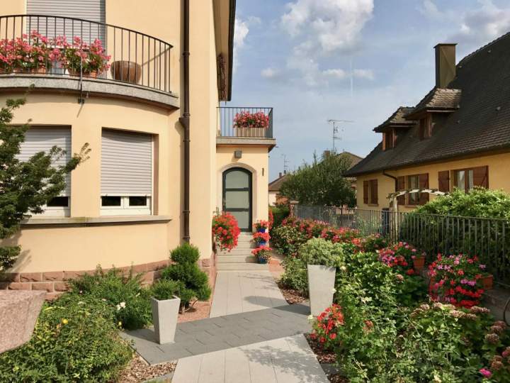 Allée de jardin Eguisheim