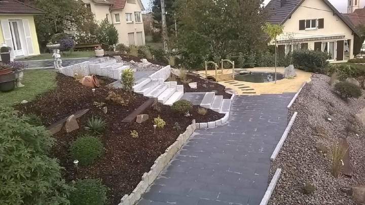 Allée jardin Eguisheim