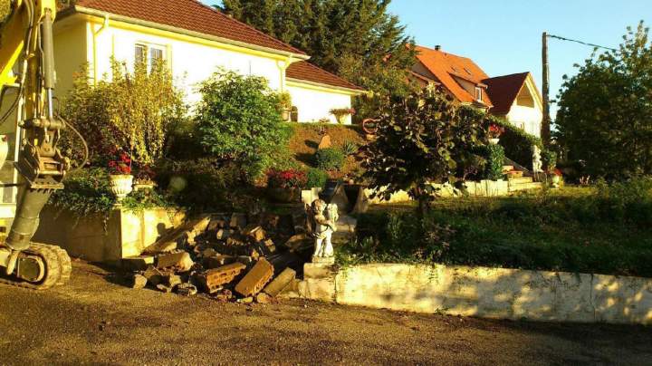 Allée jardin Eguisheim