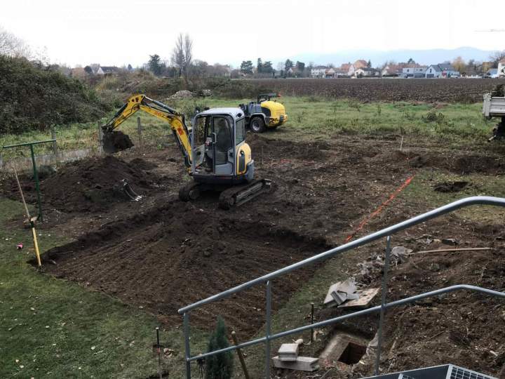 Aménagement piscine Eguisheim