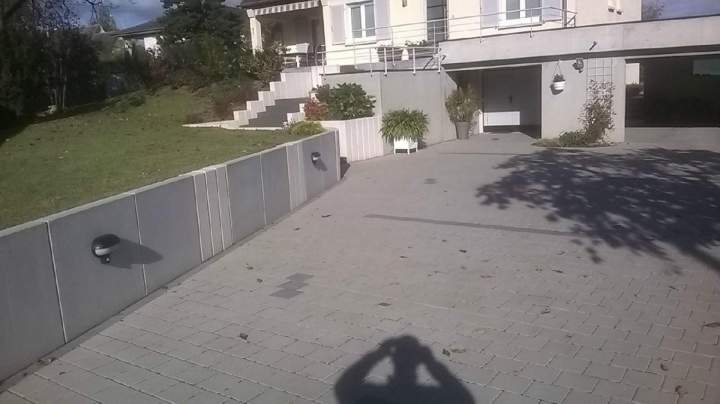 Création jardin Eguisheim