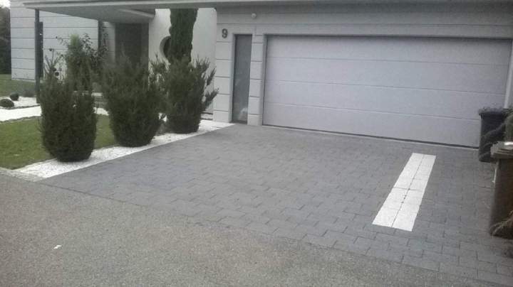 Création jardin Eguisheim