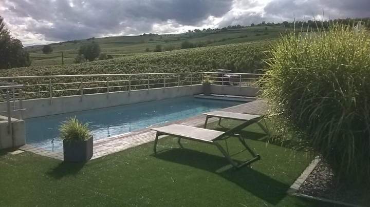 Création jardin Eguisheim