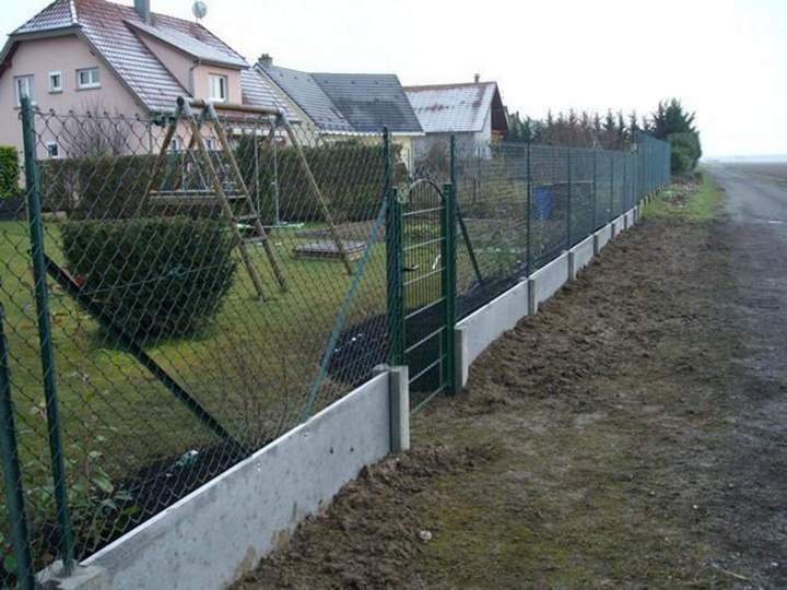 Installation grillage Eguisheim