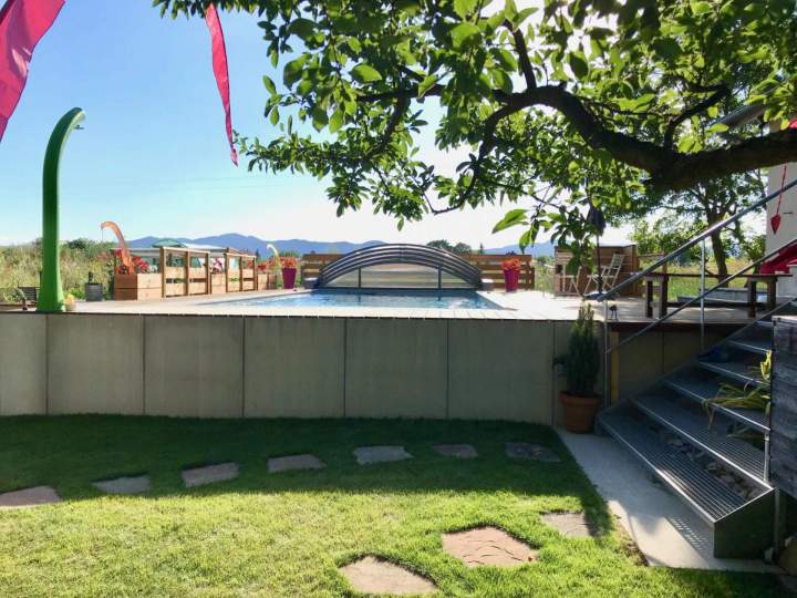 Installation piscine Eguisheim