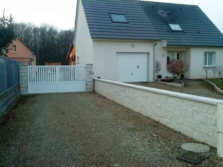 Muret jardin Eguisheim