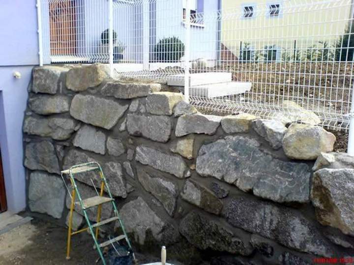 Muret jardin Eguisheim