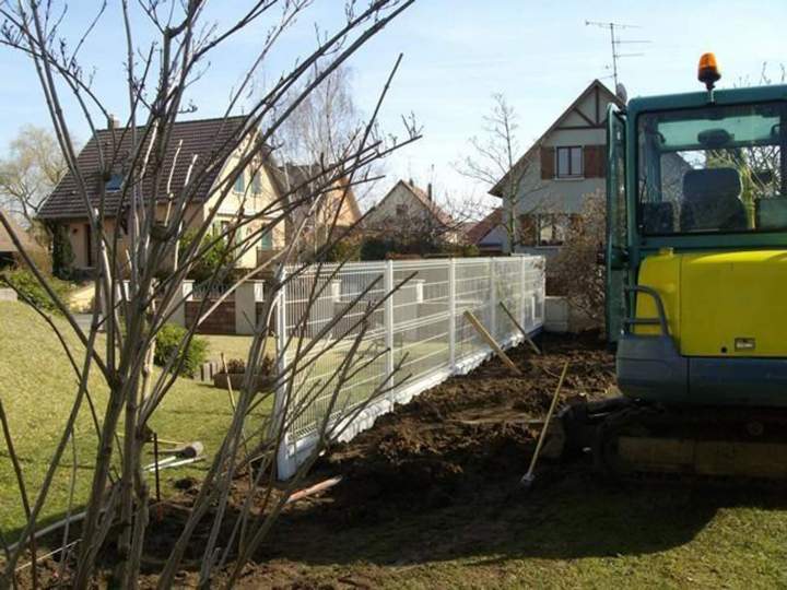 Pose clôture Eguisheim