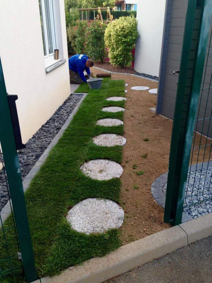 Pose gazon Eguisheim