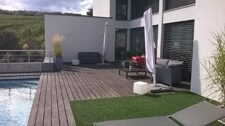 Création d'une terrasse en bois Eguisheim