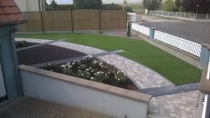 Réalisation jardin Eguisheim