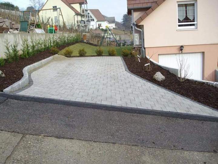 Création de jardin urbain Eguisheim