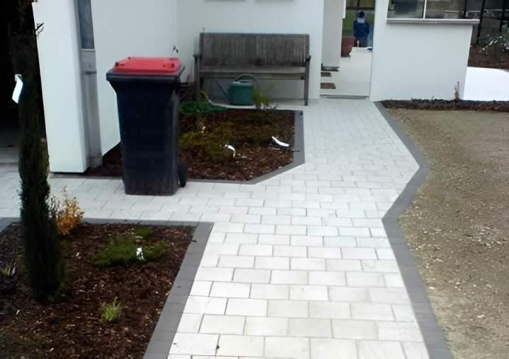 Création jardin Eguisheim