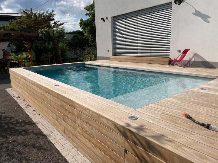 Construction de bassin Eguisheim