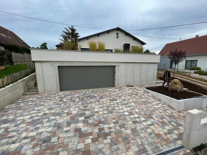 Aménagement pavé Eguisheim